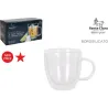 TAZA BOROSILICATO DOBLE SET 2UDS 15CL SANTA CLARA MKT59706M