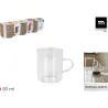 TAZA BOROSILICATO DOBLE SET 3UDS 9CL LA MEDITERRANEA BY03030478386