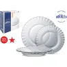 VAJILLA 12PCS DURALEX PICARDIE TRANSPARENTE DURALEX T80-301AF12