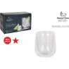 VASO BOROSILICATO DOBLE SET 2UDS 10CL SANTA CLARA MKT59676M