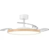 VENTILADOR TECHO CON PLAFON ASPAS RETRACTILES 30W diametro106 GRUNKEL SKYWOOD42