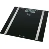 BASCULA DE BAÑO DIGITAL DIAGNOSTICA 180KG CRISTAL NEGRO JATA HBAS2531