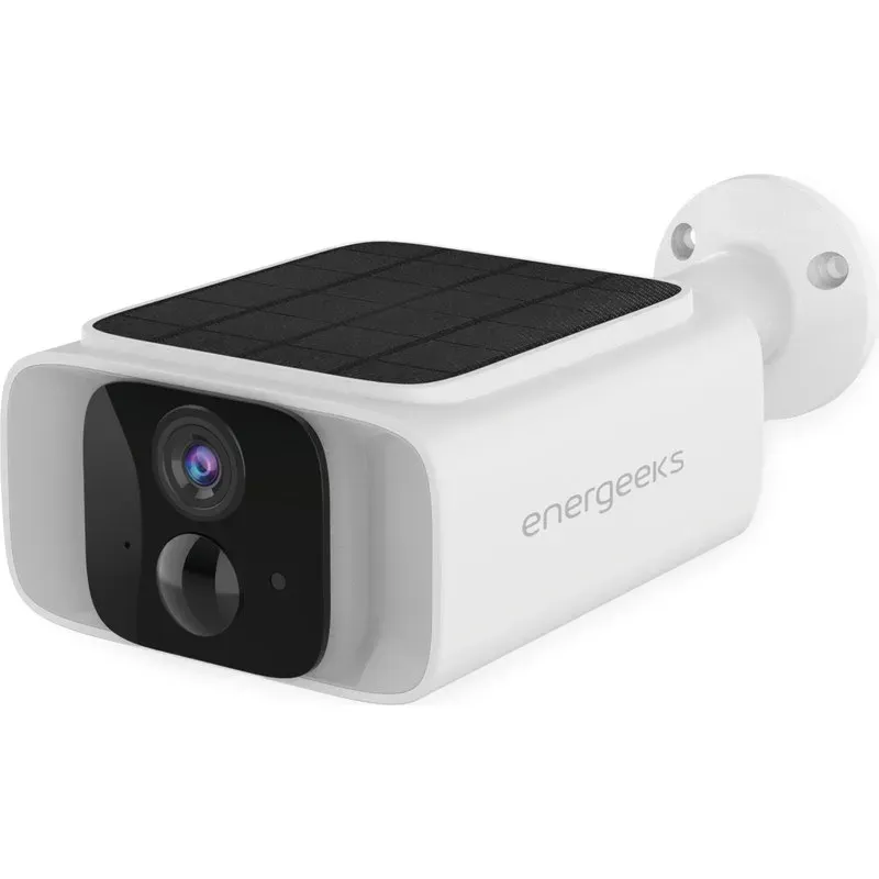 CAMARA WIFI DUAL BATERIA FIJA PANEL SOLAR INTEGRADO ATLAS NANO WIFI DUAL 2,4GHZ / 5 GHZ IP65 DETECCION MOVIMIENTO ENERGEEKS EG-C