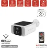 CAMARA WIFI DUAL BATERIA FIJA PANEL SOLAR INTEGRADO ATLAS NANO WIFI DUAL 2,4GHZ / 5 GHZ IP65 DETECCION MOVIMIENTO ENERGEEKS EG-C