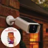 CAMARA WIFI DUAL BATERIA FIJA PANEL SOLAR INTEGRADO ATLAS NANO WIFI DUAL 2,4GHZ / 5 GHZ IP65 DETECCION MOVIMIENTO ENERGEEKS EG-C