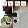 CAMARA WIFI DUAL MOTORIZADA DEFENDER DUO DOBLE LENTE 4MP+4MP WIFI DUAL 2,4GHZ / 5 GHZ DETECCION MOVIMIENTO ENERGEEKS EG-CIPEXT01