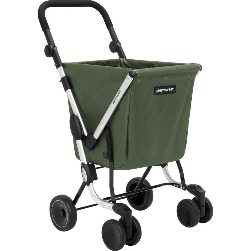 CARRO COMPRA 4 RUEDAS GIR WE GO BASIC KAKI PLAY 24960C
