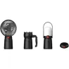 PACK VENTILADOR+LINTERNA+FAROL RECARGABLE USB 700LM 400LM 1600LL XANLITE EG-PACK3VTOL700R