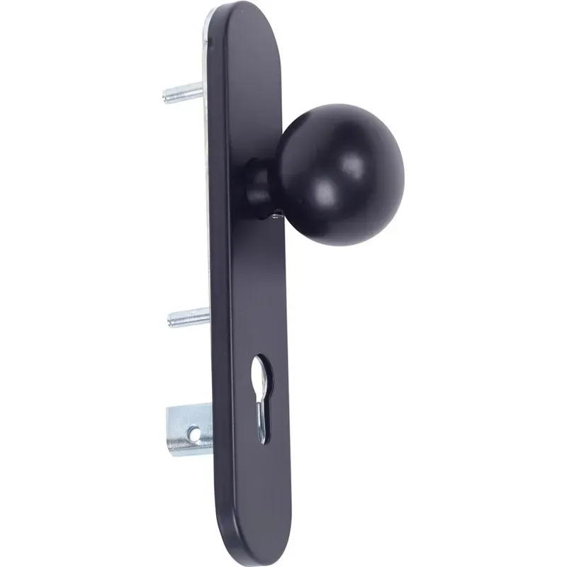 POMO PUERTA ANTIPANICO CON BOCALLAVE 1912 TIR.72 NEGRO TESA TTF10UNE