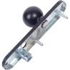 POMO PUERTA ANTIPANICO CON BOCALLAVE 1912 TIR.72 NEGRO TESA TTF10UNE
