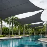 TOLDO VELA SOMBREO CUADRADO POLYESTER 160GR 05X05M ANTRACITA NATUUR 23026085