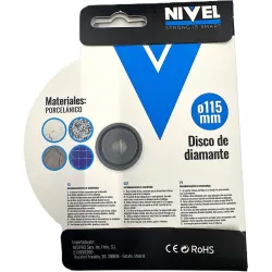 DISCO DIAMANTE TOP PORCELANICO 115 H 10 NIVEL 22.124