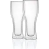 VASO BOROSILICATO DOBLE SET 2UDS 40CL CERVEZA SANTA CLARA MKT59690