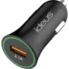 CARGADOR USB+MECHERO USB +CABLE 3 EN 1 2,1AMP IDEUS BUNMCFSC3IN1