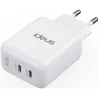 CARGADOR GAN CON 2 PUERTOS C+C 45W BLANCO IDEUS MCFCCG45WH