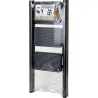 TABURETE ESCALERA ACERO 3 PELDAÑOS NEGRO VIGAR 12885