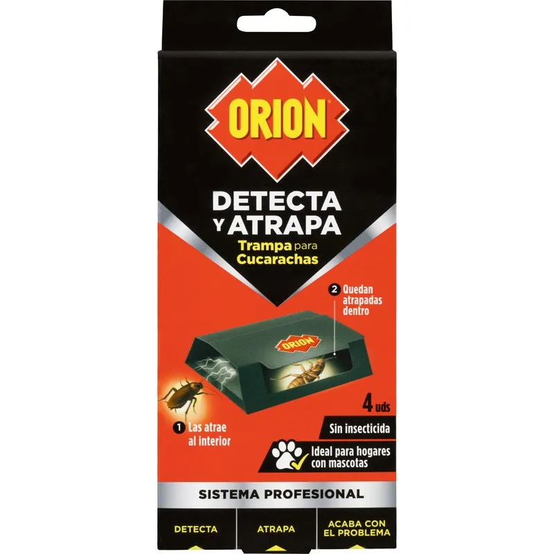 TRAMPA CUCARACHA ADEHESIVA ORION 31700