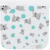 BOLSAS EVA REUTILIZABLES CIERRA FACIL PACK 4UDS 20X20CM BULLDOG/TIBURON MELII 21210