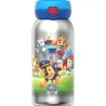 BOTELLA ACERO INOX + TAPA ABATIBLE 600ML-PAW PATROL PUPS MEPAL 107489065400