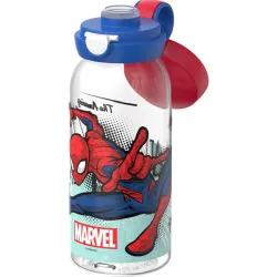 BOTELLA CAMPUS TAPA ABATIBLE 600 ML - SPIDERMAN MEPAL 107485065396