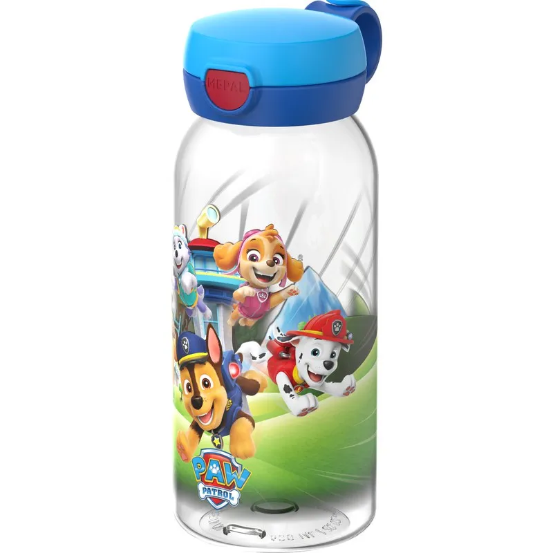 BOTELLA CAMPUS TAPA ABATIBLE 600 ML - PAW PATROL PUPS MEPAL 107485065400