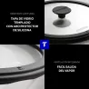 CACEROLA HIERRO FUNDIDO 3,1L TITANEX diametro 20CM TRAMONTINA 31700179
