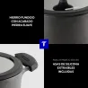 CACEROLA HIERRO FUNDIDO 4,9L TITANEX diametro 24CM TRAMONTINA 31700180