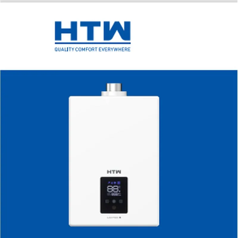CALENTADOR ESTANCO CON ACCESORIOS 12 L GAS NATURAL G20 HTW HTW-CLE-12NOX2GN