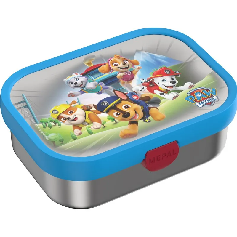 CONTENEDOR ACERO + TENEDOR CAMPUS PAW PATROL PUPS MEPAL 107490065400