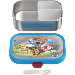 CONTENEDOR ACERO + TENEDOR CAMPUS PAW PATROL PUPS MEPAL 107490065400