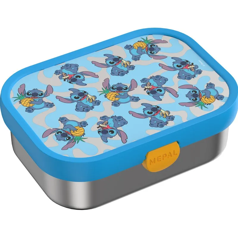 CONTENEDOR ACERO + TENEDOR CAMPUS STITCH MEPAL 107490065403
