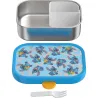 CONTENEDOR ACERO + TENEDOR CAMPUS STITCH MEPAL 107490065403