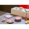 CONTENEDOR ALIMENTOS HERMETICO REDONDO ROSA BRABANTIA 241901