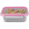 CONTENEDOR ALIMENTOS INOX RECTANGULAR 1200ML IRIS 8572-I