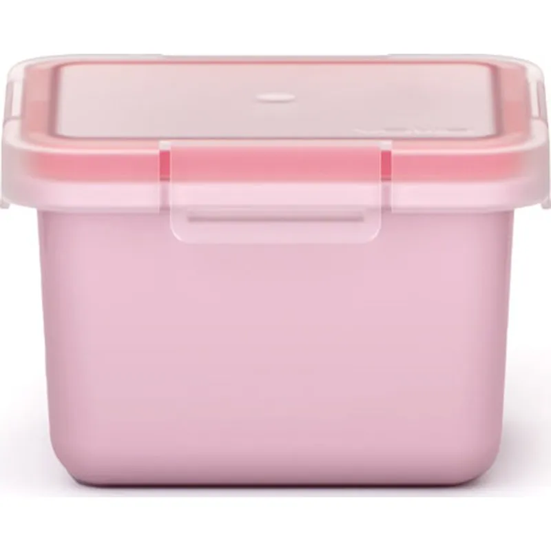 CONTENEDOR HERMETICO 0,4L ROSA PASTEL VALIRA 6092/RSP