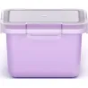 CONTENEDOR HERMETICO 0,4L MALVA PASTEL VALIRA 6092/MVP