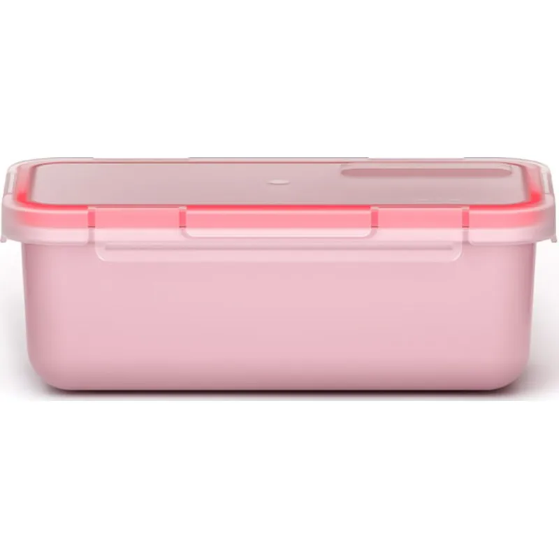 CONTENEDOR HERMETICO 0,75L ROSA PASTEL VALIRA 6090/RSP