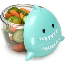 CONTENEDOR INFANTIL SNACKS TIBURON 232 ML MELII 14400