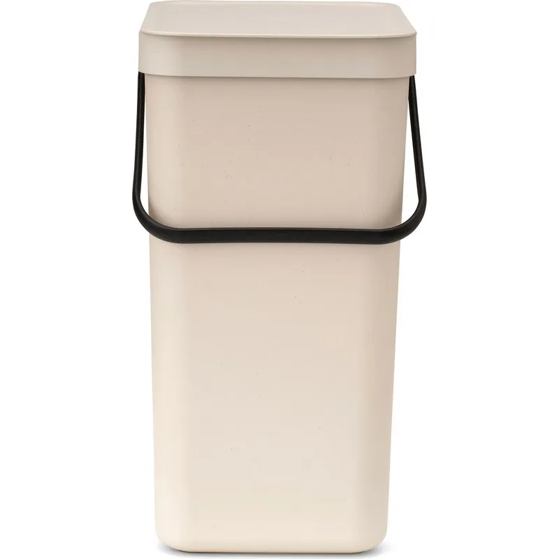 CUBO RECICLAJE SORT & GO BEIGE 16L BRABANTIA 251740