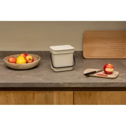 CUBO RECICLAJE SORT & GO BEIGE 3L BRABANTIA 251689