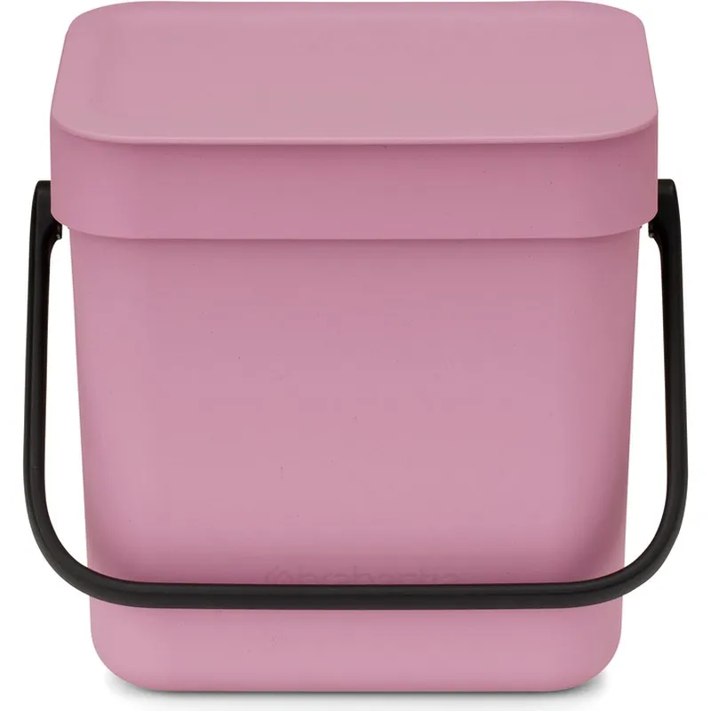 CUBO RECICLAJE SORT & GO ROSA 3L BRABANTIA 255427