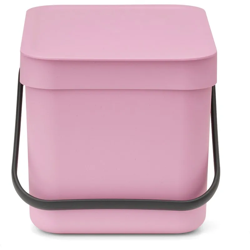 CUBO RECICLAJE SORT & GO ROSA 6L BRABANTIA 255441