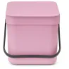 CUBO RECICLAJE SORT & GO ROSA 6L BRABANTIA 255441