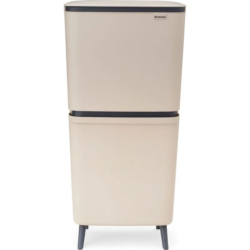 CUBO RECICLAJE SORTUP BEIGE 25+10+10L BRABANTIA 275029