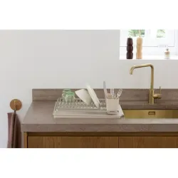 ESCURREPLATOS ALUMINIO GRANDE BEIGE BRABANTIA 252020