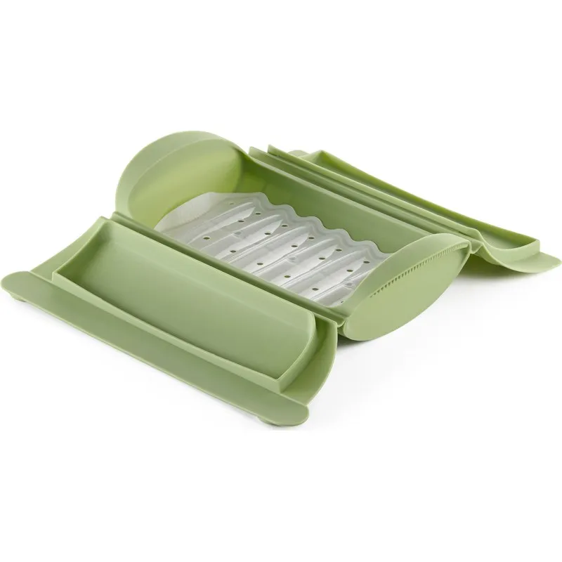 ESTUCHE VAPOR CON BANDEJA 1-2 PAX VERDE LEKUE 890604