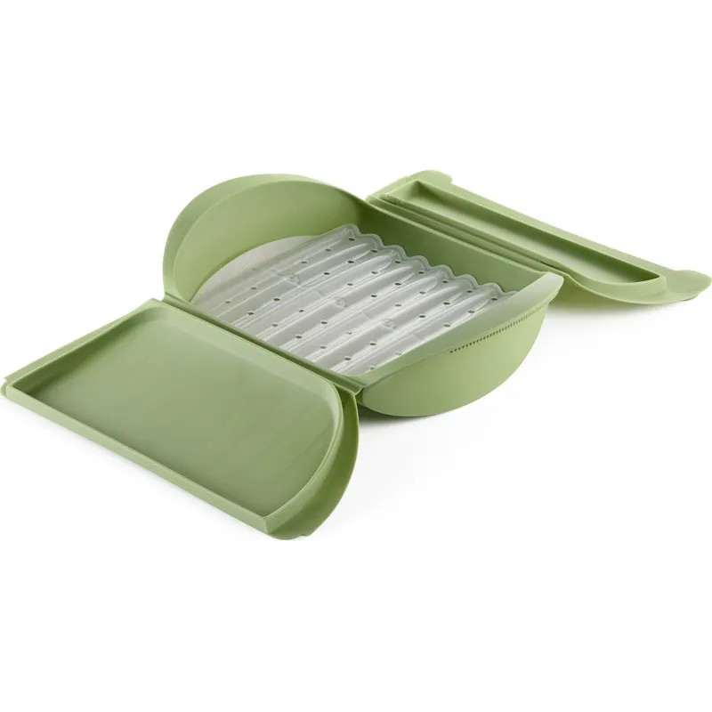 ESTUCHE VAPOR CON BANDEJA 3-4 PAX VERDE LEKUE 890642
