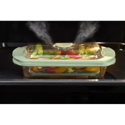 ESTUCHE VAPOR VIDRIO 1-2PAX +LIBRO RECETAS ES LEKUE 890765