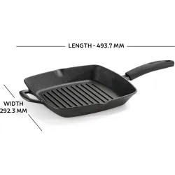 GRILL HIERRO FUNDIDO PRECURADO 27CM TRAMONTINA 31700182