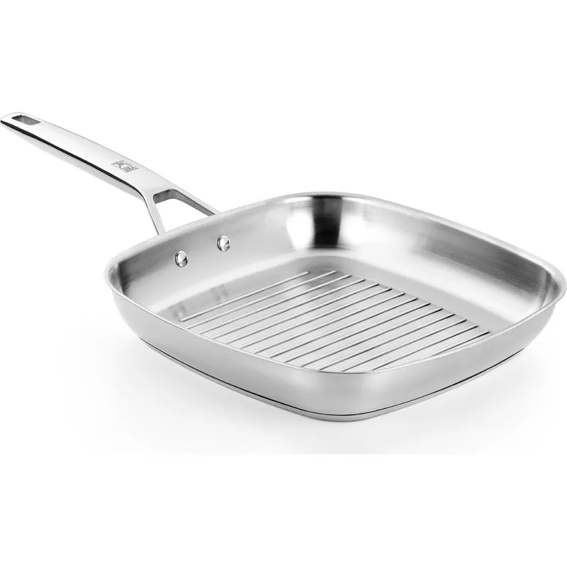 GRILL RAYADO INOX SIGNATURE INDUCCION 24CM BRA A771300